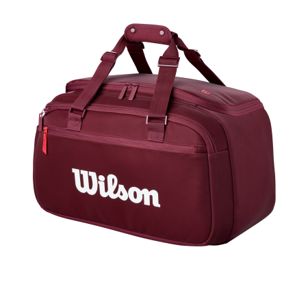 Borsone Tennis Wilson Defyer Super Tour 15 pk V1 Rosso