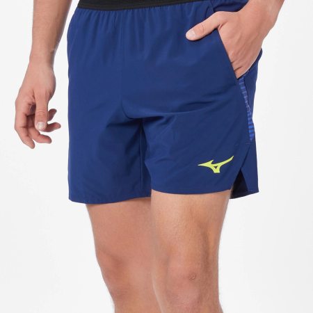 Pantaloncini Tennis Mizuno Amplify 7" Grigio