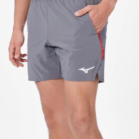 Polo Tennis Mizuno Shadow Graphic Uomo Giallo